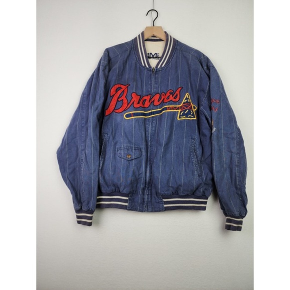 Mirage Vintage Throwback Jacket New York Yankees Milwaukee Braves‎ World Series